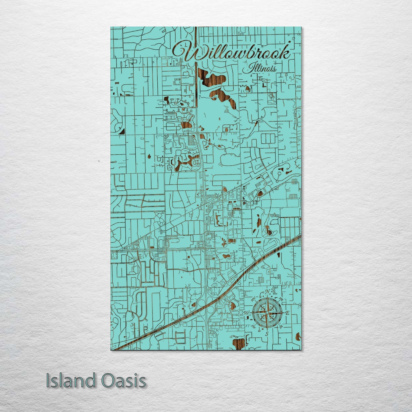 Willowbrook, Illinois Street Map