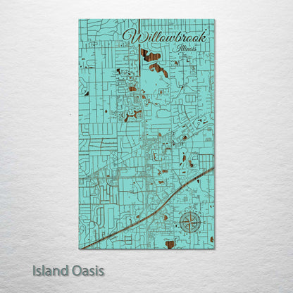 Willowbrook, Illinois Street Map