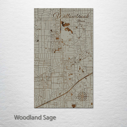 Willowbrook, Illinois Street Map