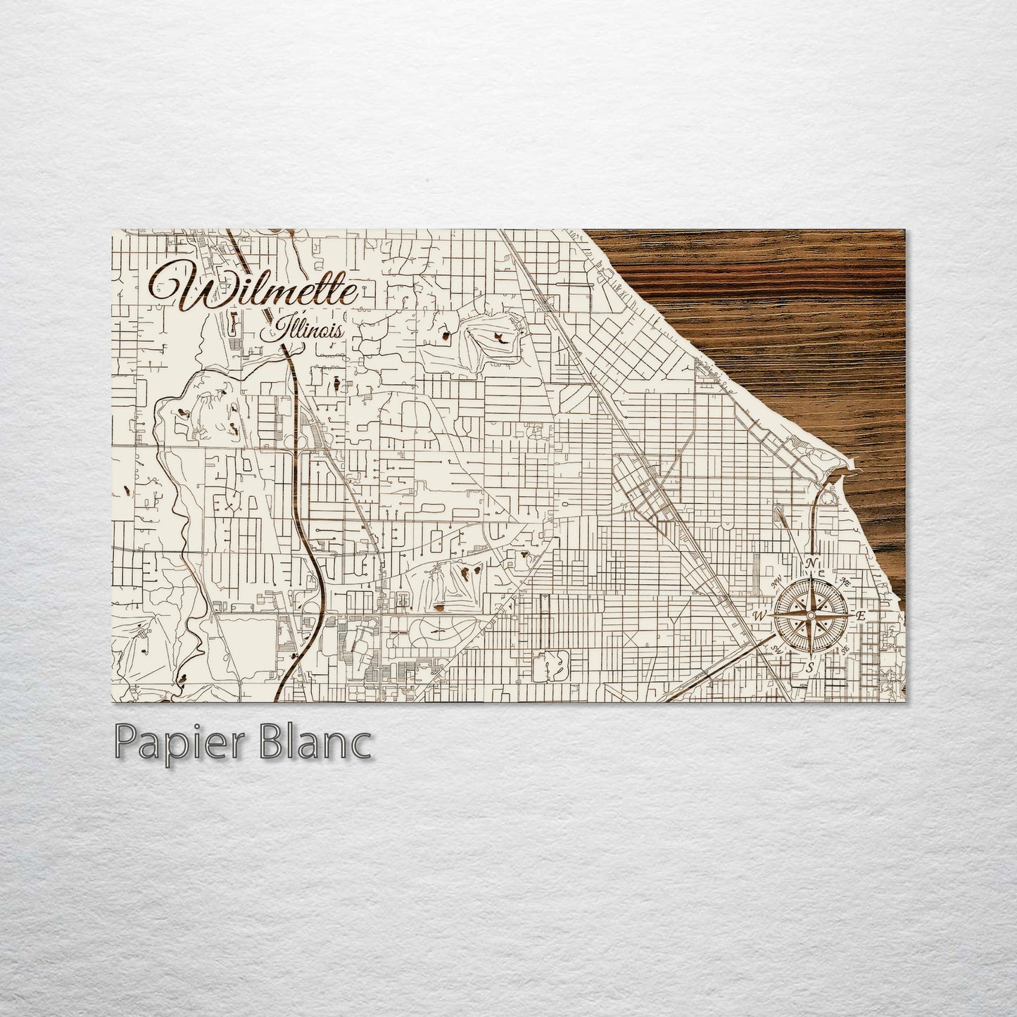 Wilmette, Illinois Street Map