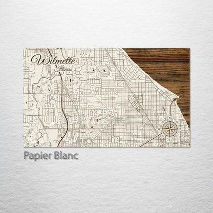 Wilmette, Illinois Street Map