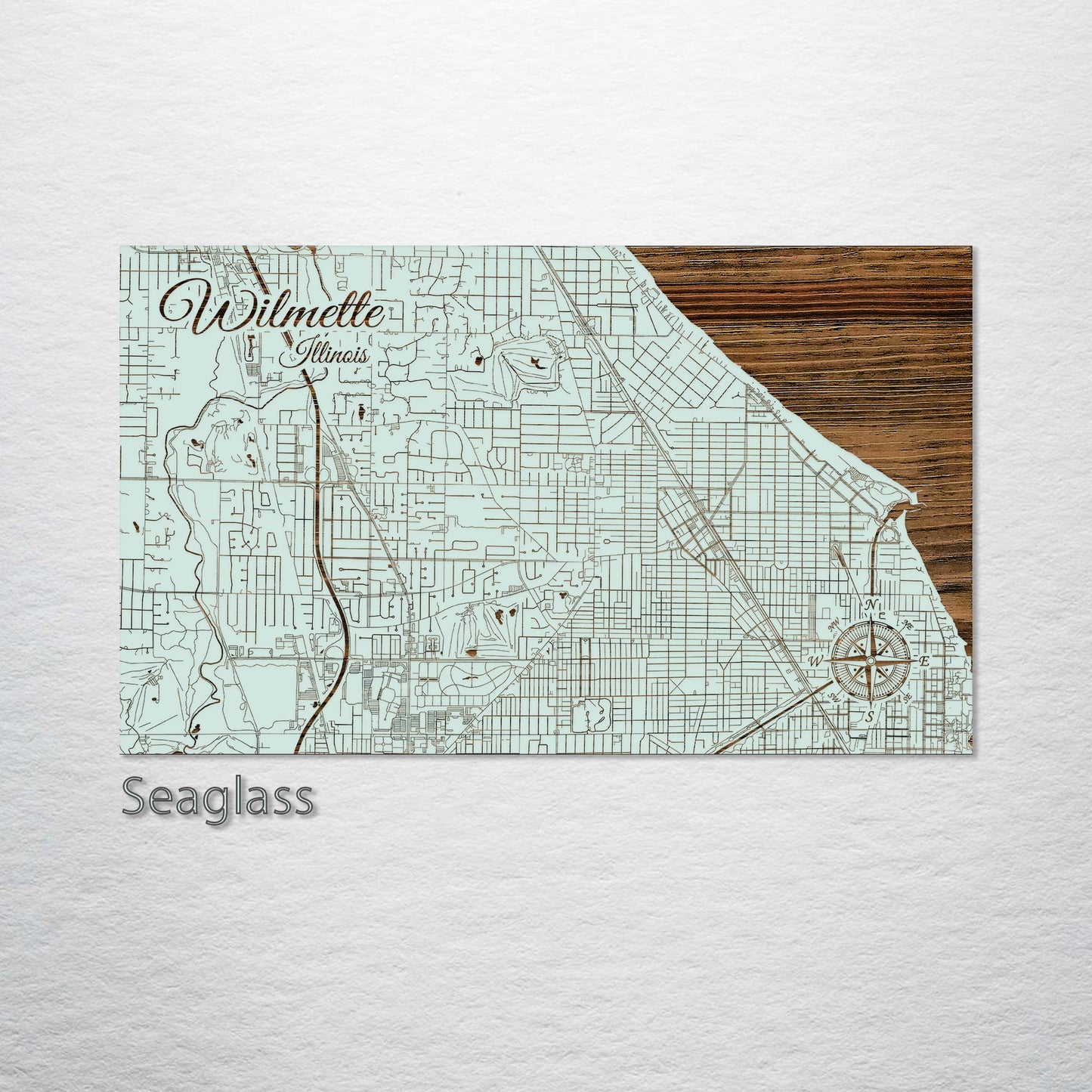 Wilmette, Illinois Street Map