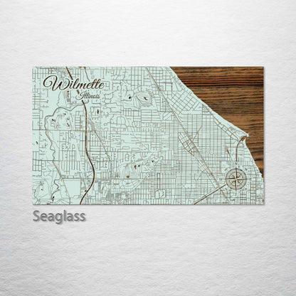 Wilmette, Illinois Street Map