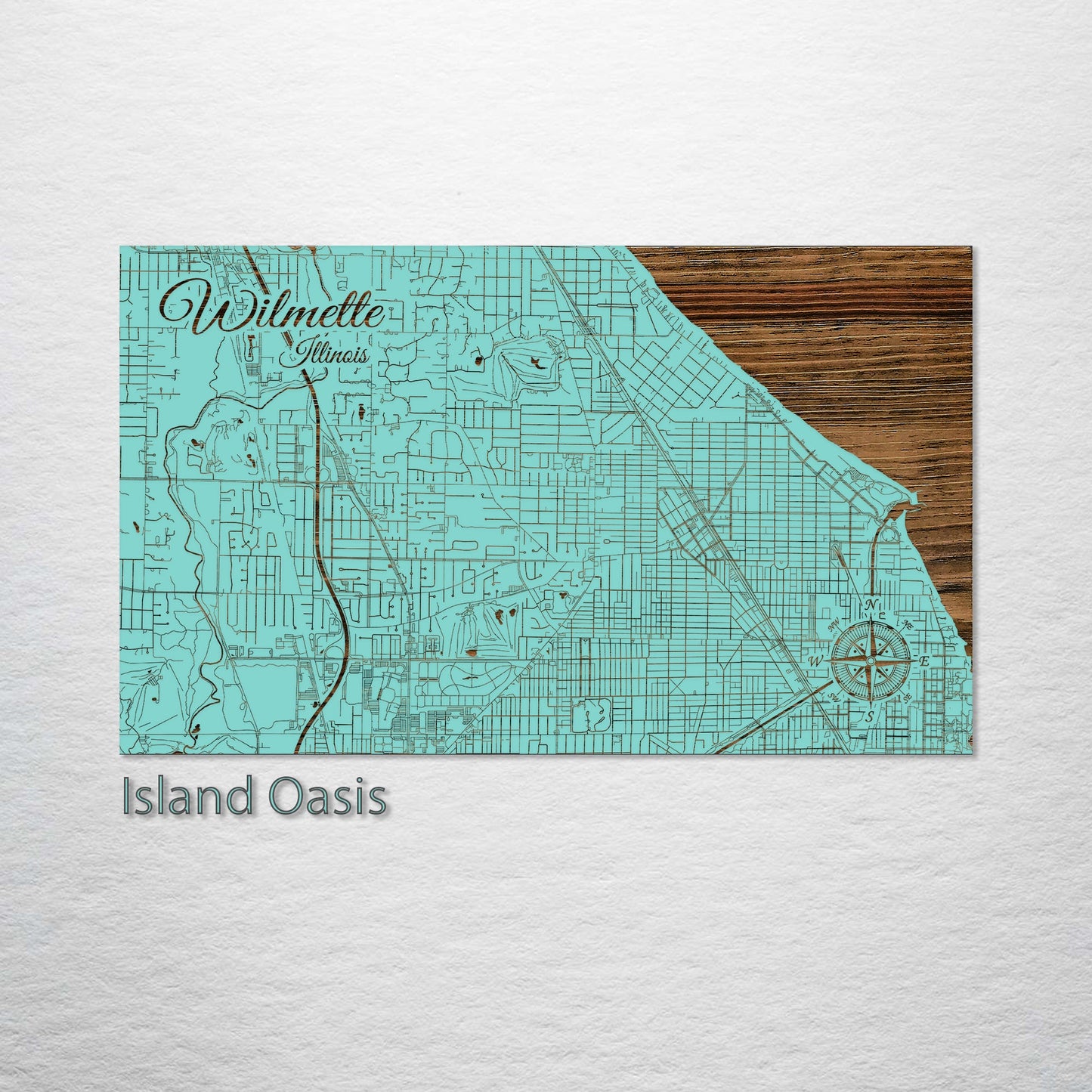 Wilmette, Illinois Street Map