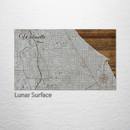 Wilmette, Illinois Street Map