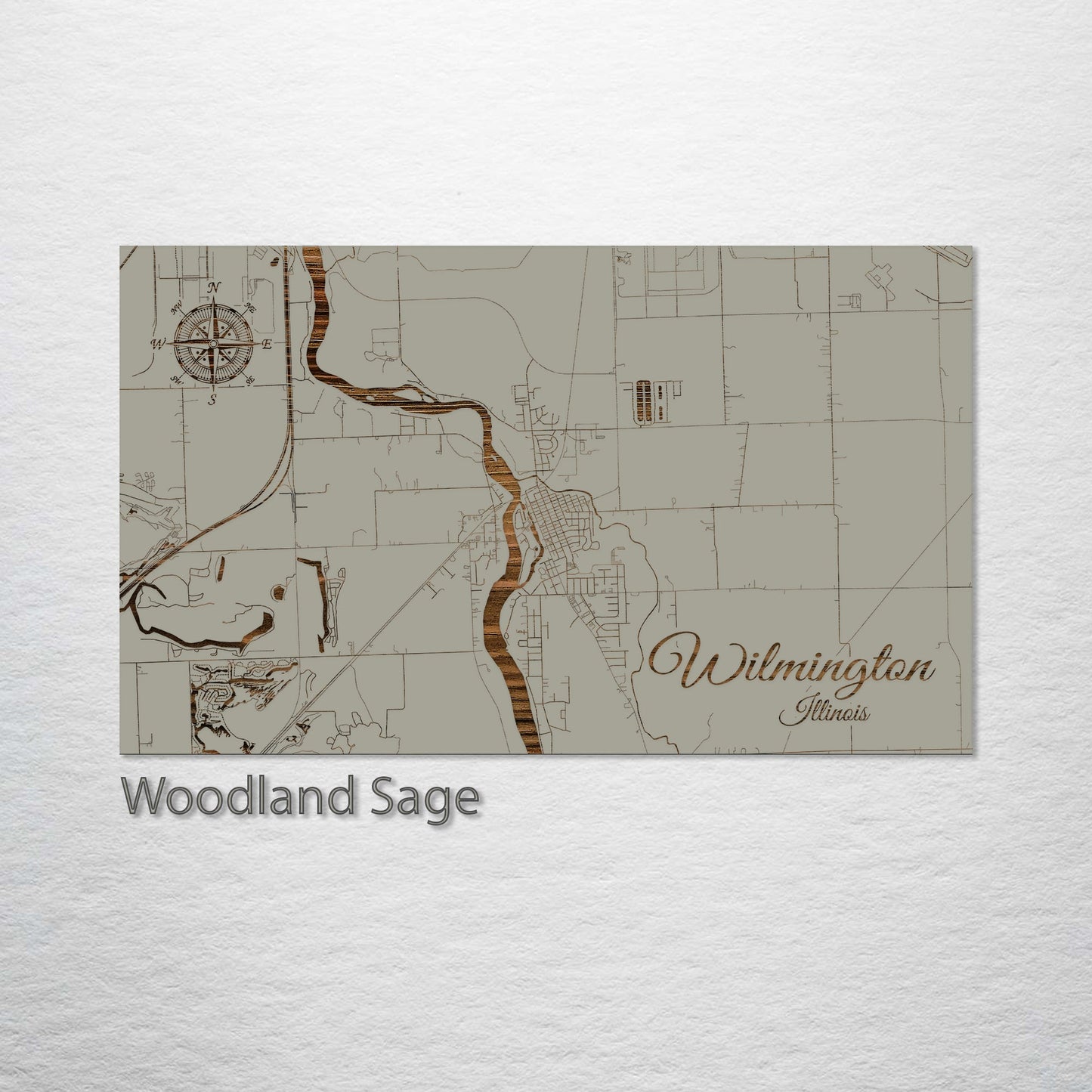 Wilmington, Illinois Street Map