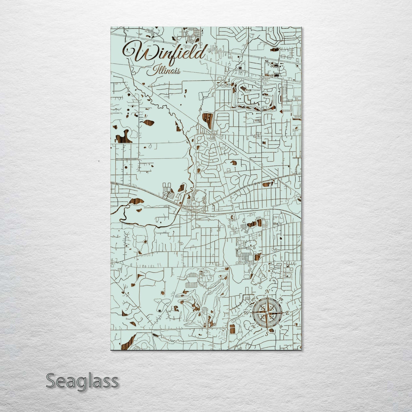 Winfield, Illinois Street Map