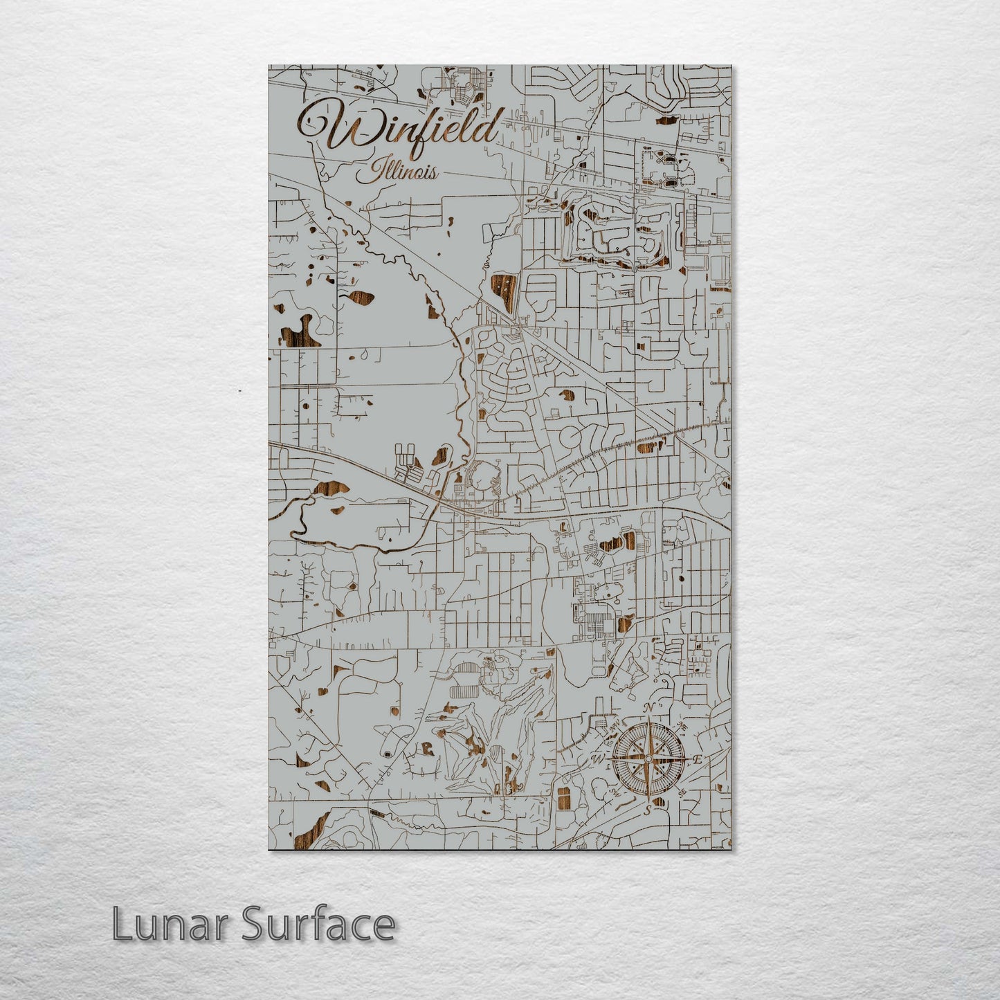 Winfield, Illinois Street Map