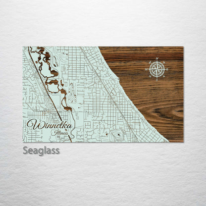 Winnetka, Illinois Street Map