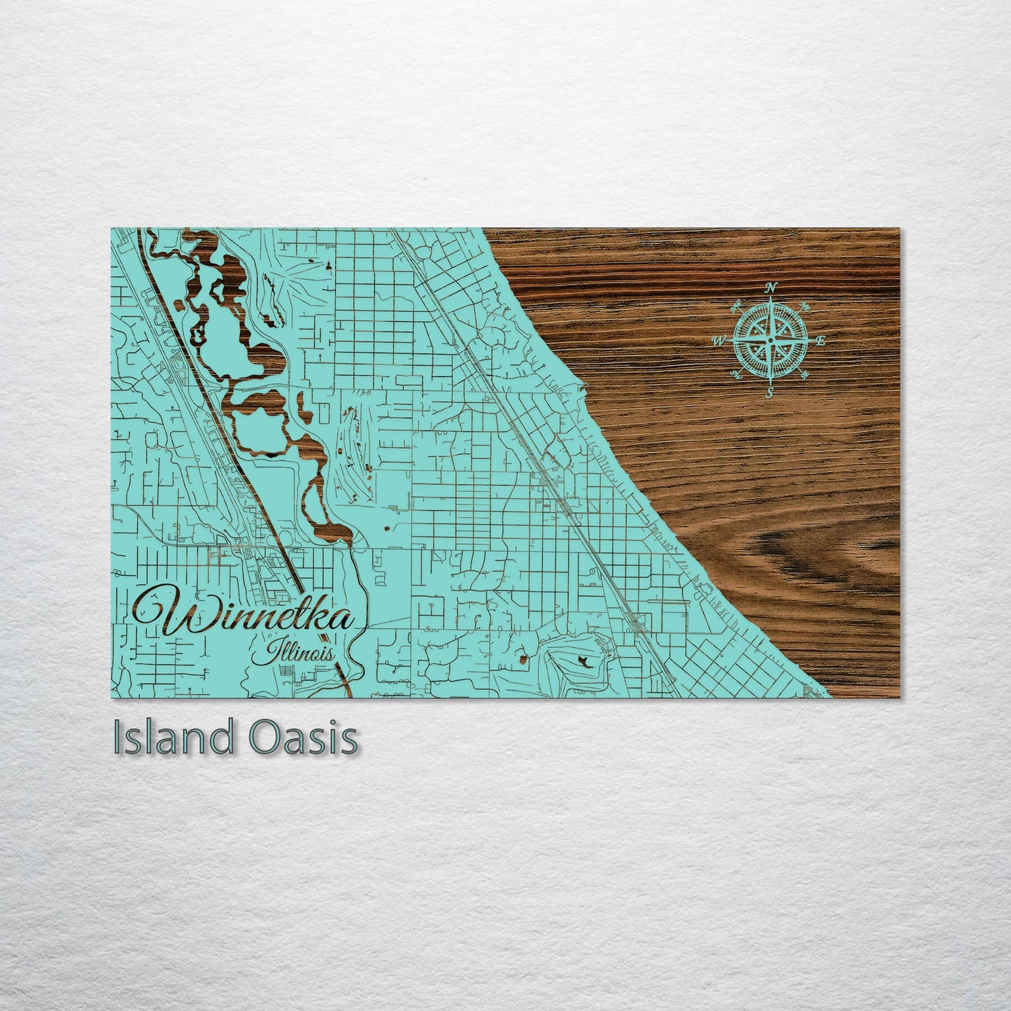 Winnetka, Illinois Street Map