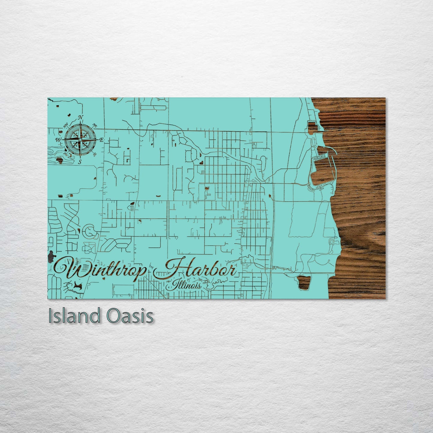 Winthrop Harbor, Illinois Street Map