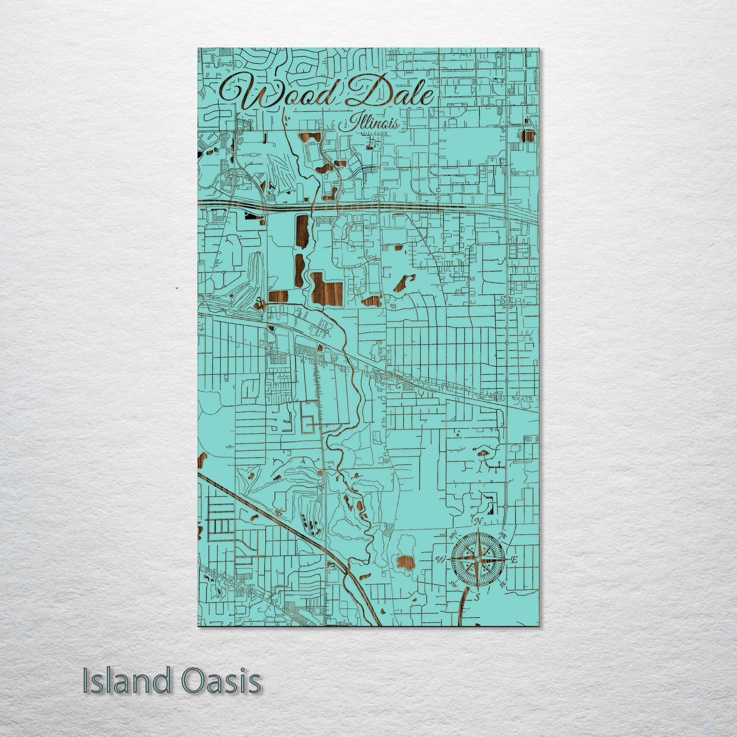 Wood Dale, Illinois Street Map