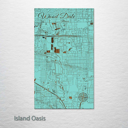 Wood Dale, Illinois Street Map