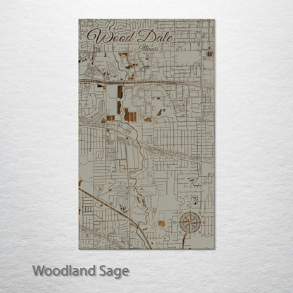 Wood Dale, Illinois Street Map