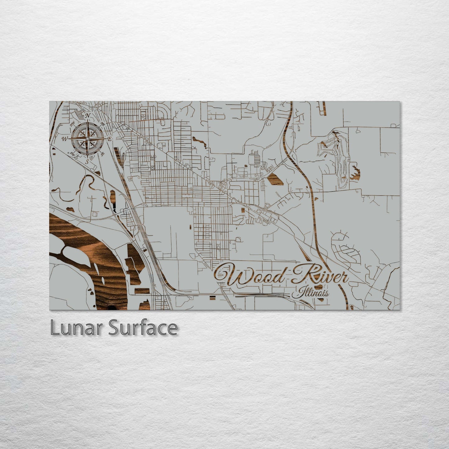 Wood River, Illinois Street Map