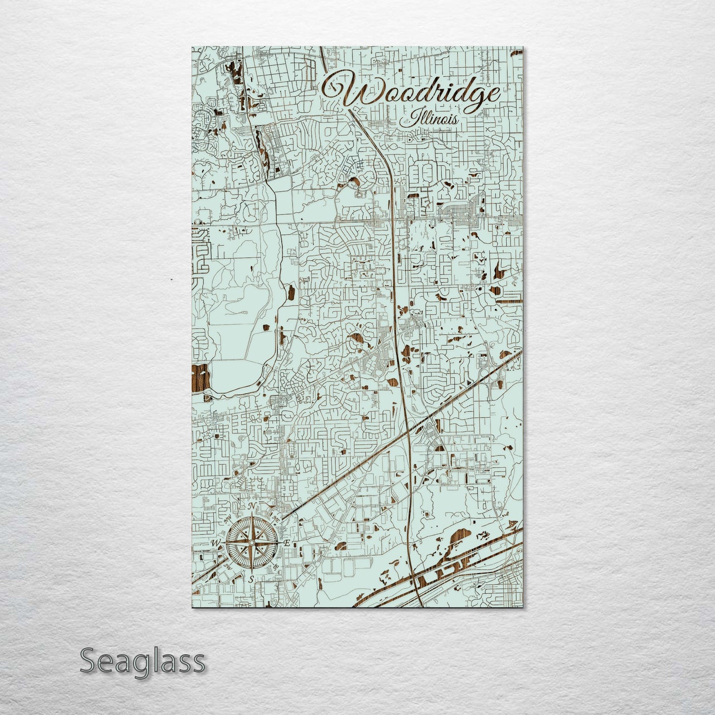 Woodridge, Illinois Street Map