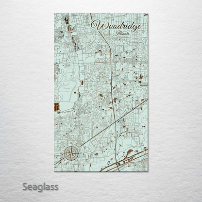 Woodridge, Illinois Street Map