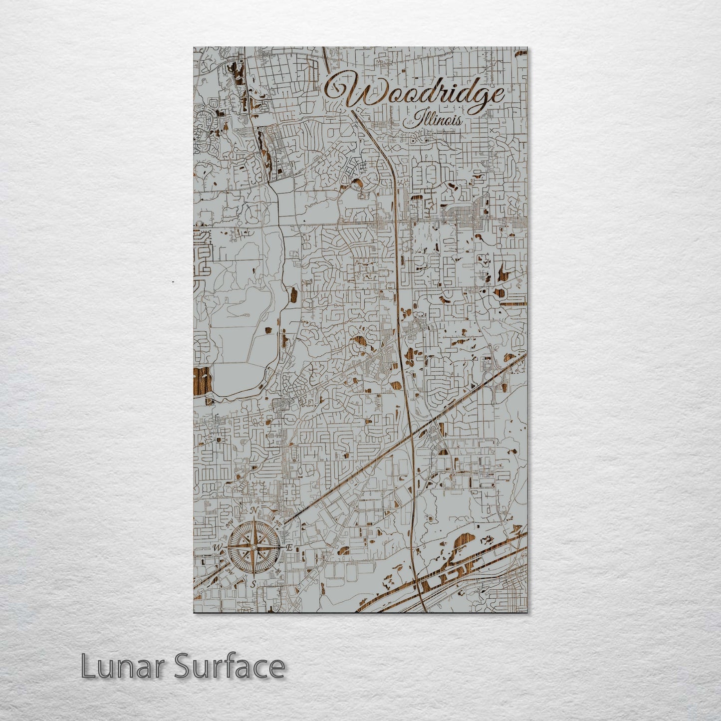 Woodridge, Illinois Street Map