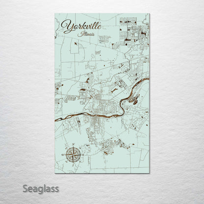 Yorkville, Illinois Street Map