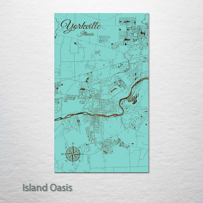 Yorkville, Illinois Street Map