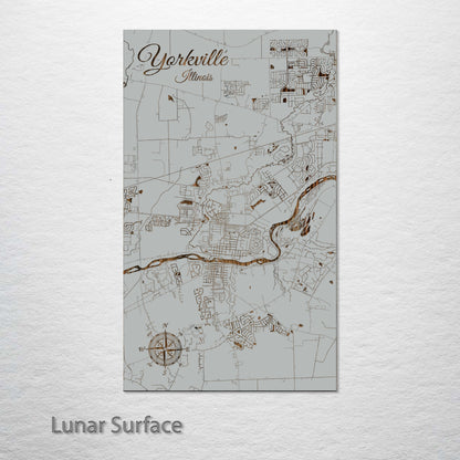 Yorkville, Illinois Street Map