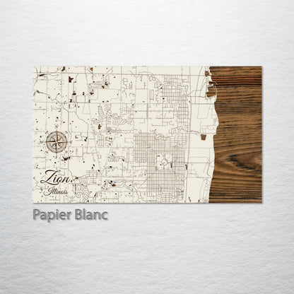 Zion, Illinois Street Map