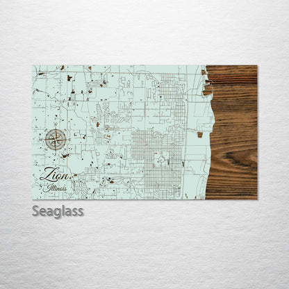 Zion, Illinois Street Map