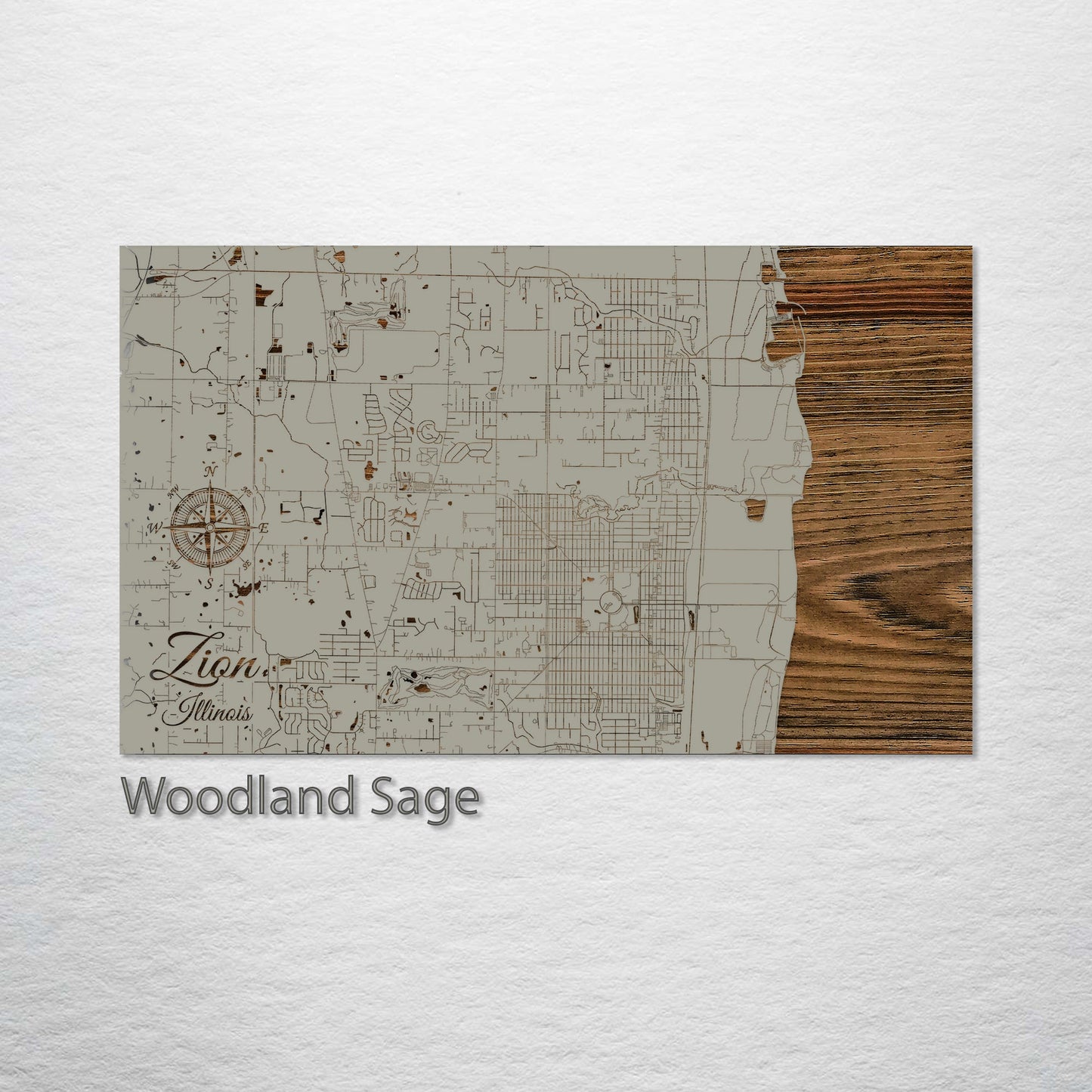 Zion, Illinois Street Map