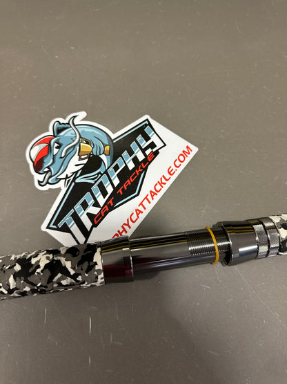 The Midnight Catfish Rod - Casting