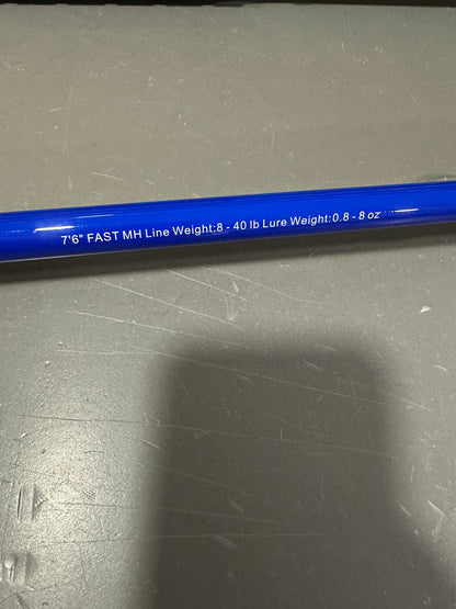 The Midnight Catfish Rod - Casting