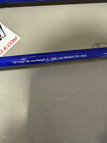 The Midnight Catfish Rod - Casting