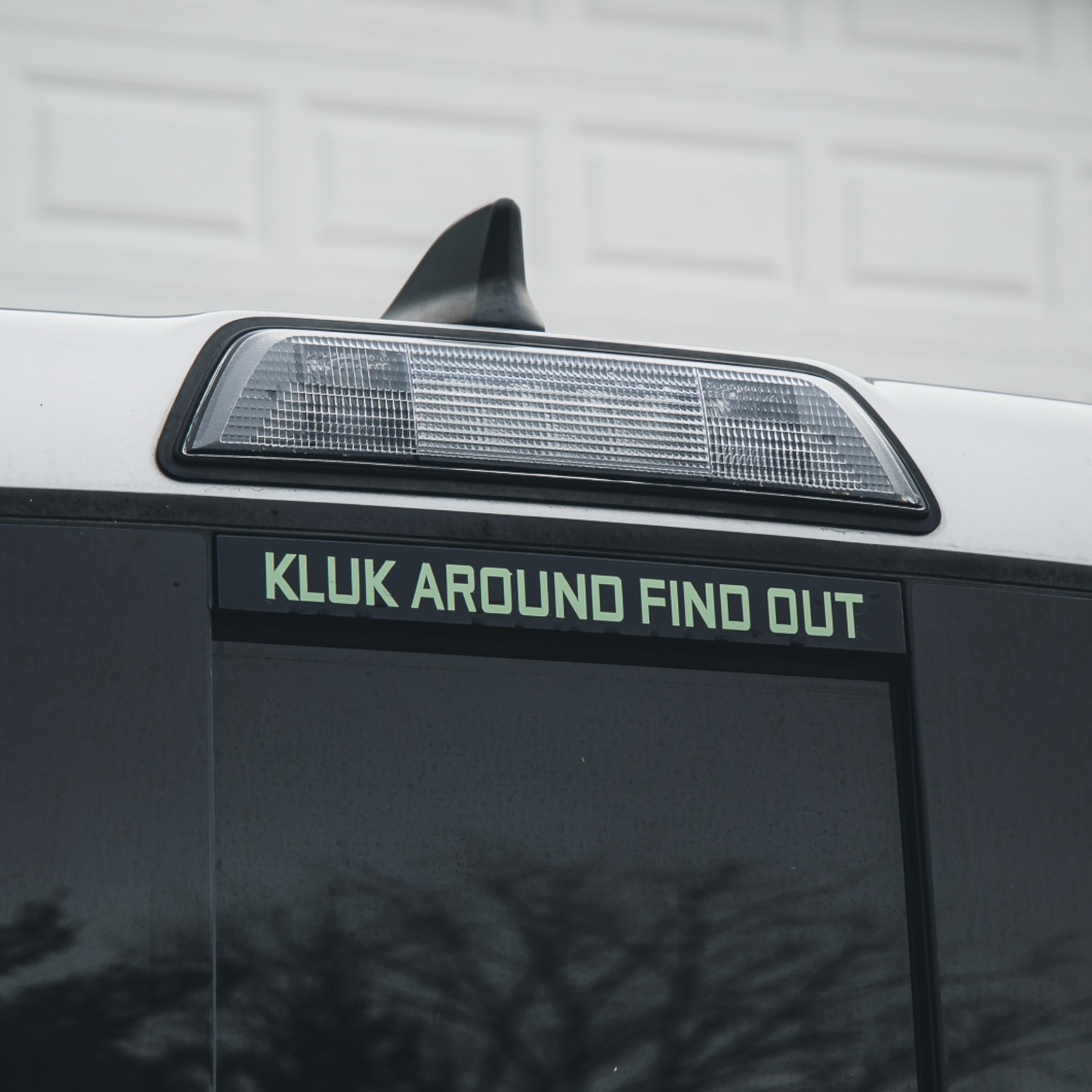 KLUK AROUND FIND OUT DECAL