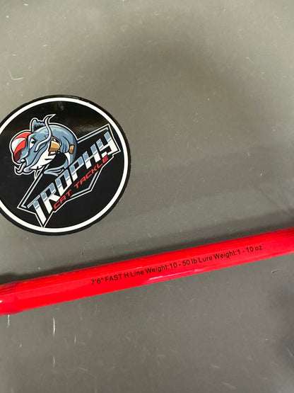 The Fire Catfish Rod - Casting