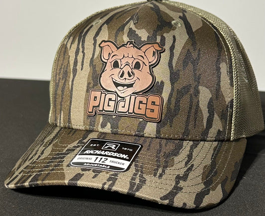 PIG JIGS LEATHER PATCH HAT