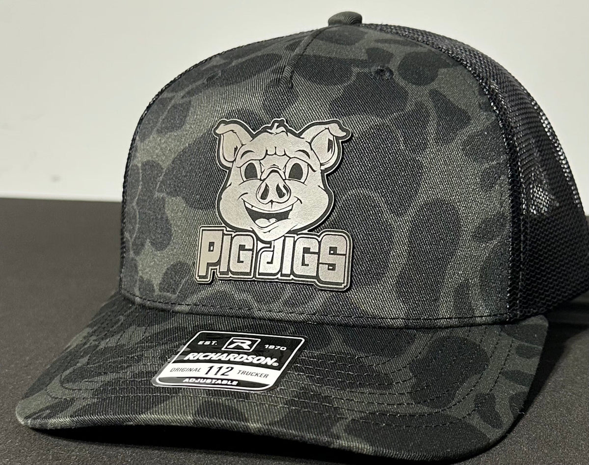 PIG JIGS LEATHER PATCH HAT