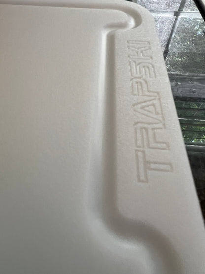 TRAPSKI Premium 1/2 Inch Thick HDPE Cutting Boards | Food-Grade Kitchen Prep Surface | Juice Grooves | Made in the USA