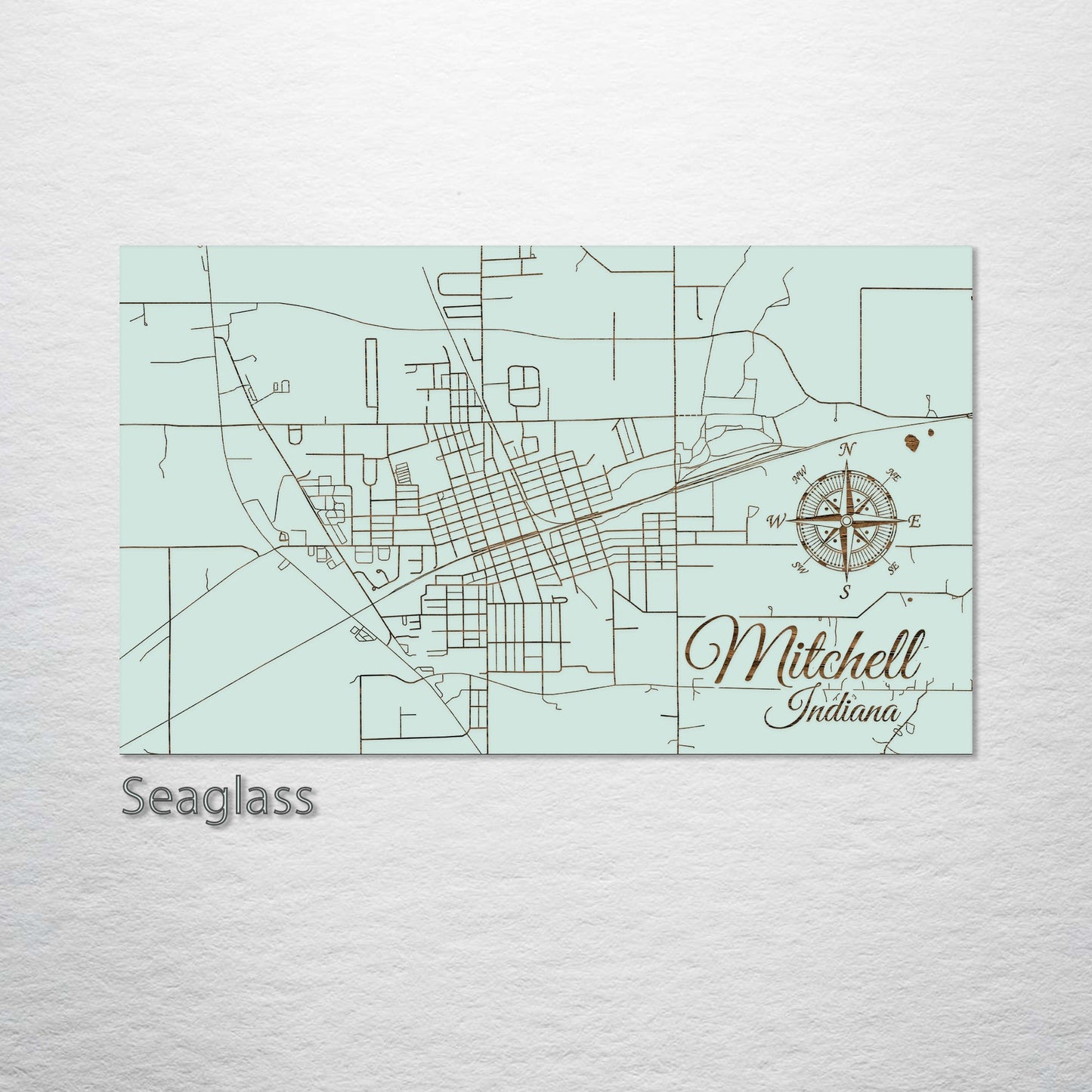 Mitchell, Indiana Street Map