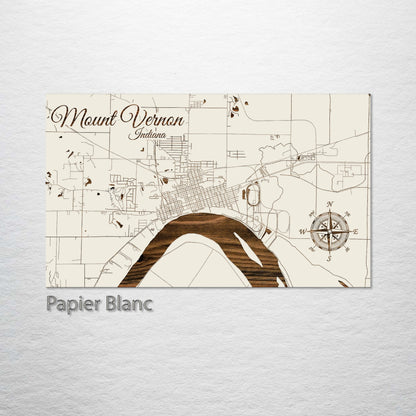 Mount Vernon, Indiana Street Map