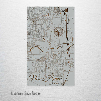 New Haven, Indiana Street Map