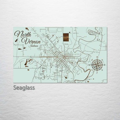 North Vernon, Indiana Street Map