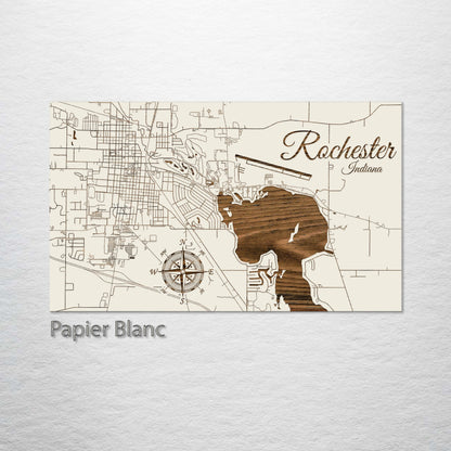 Rochester, Indiana Street Map