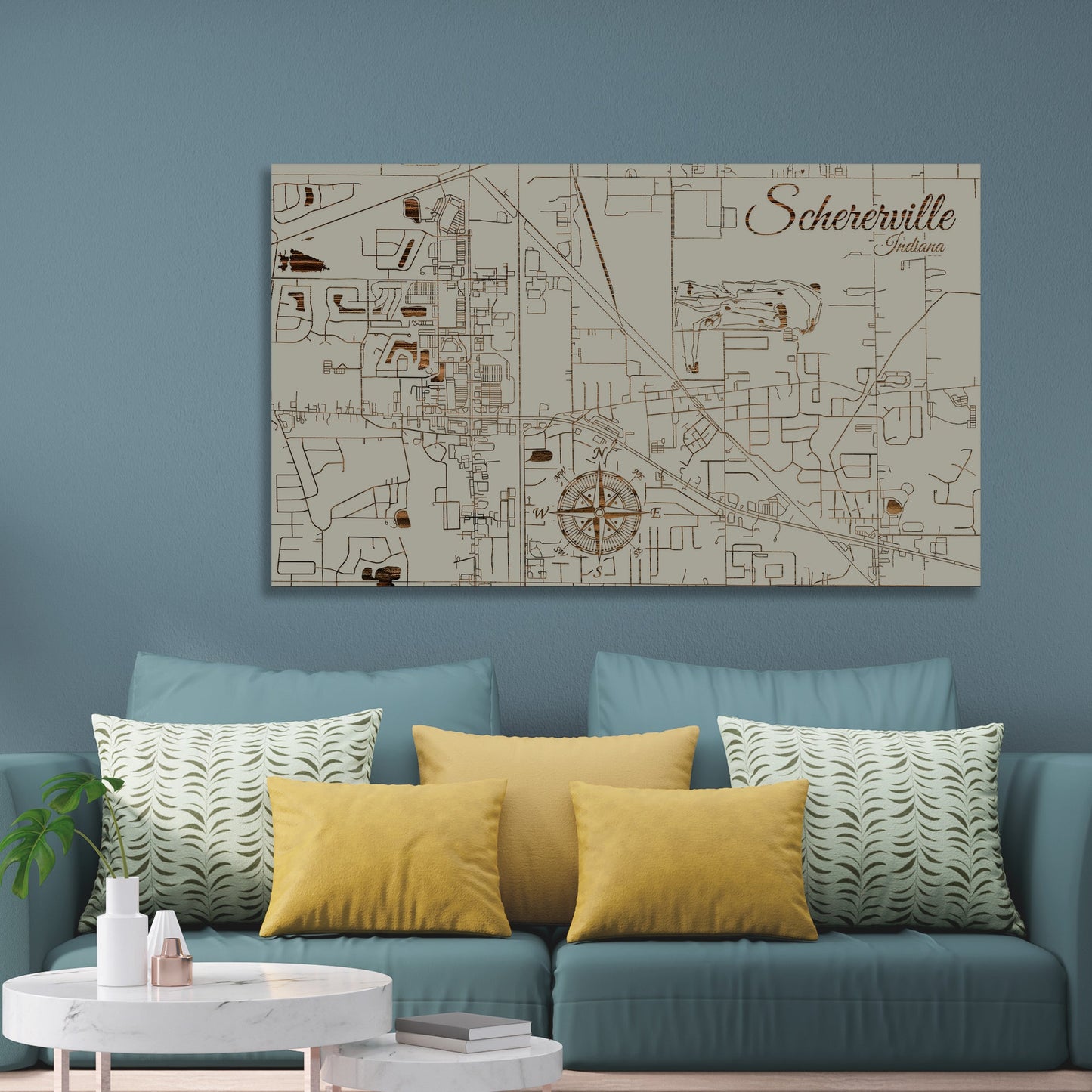 Schererville, Indiana Street Map