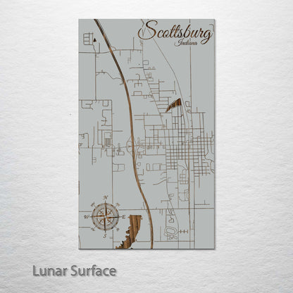 Scottsburg, Indiana Street Map