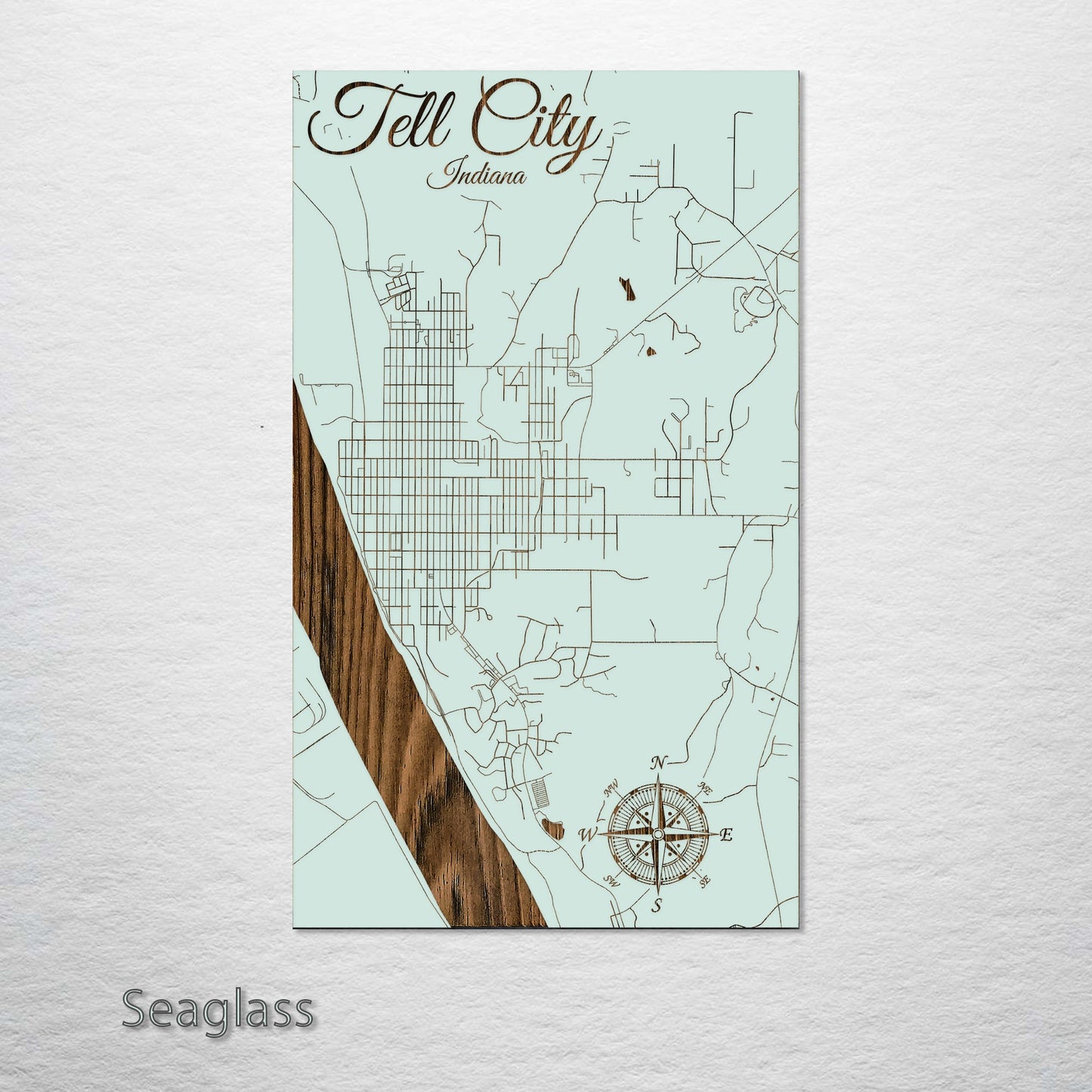 Tell City, Indiana Street Map