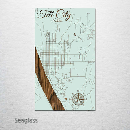 Tell City, Indiana Street Map