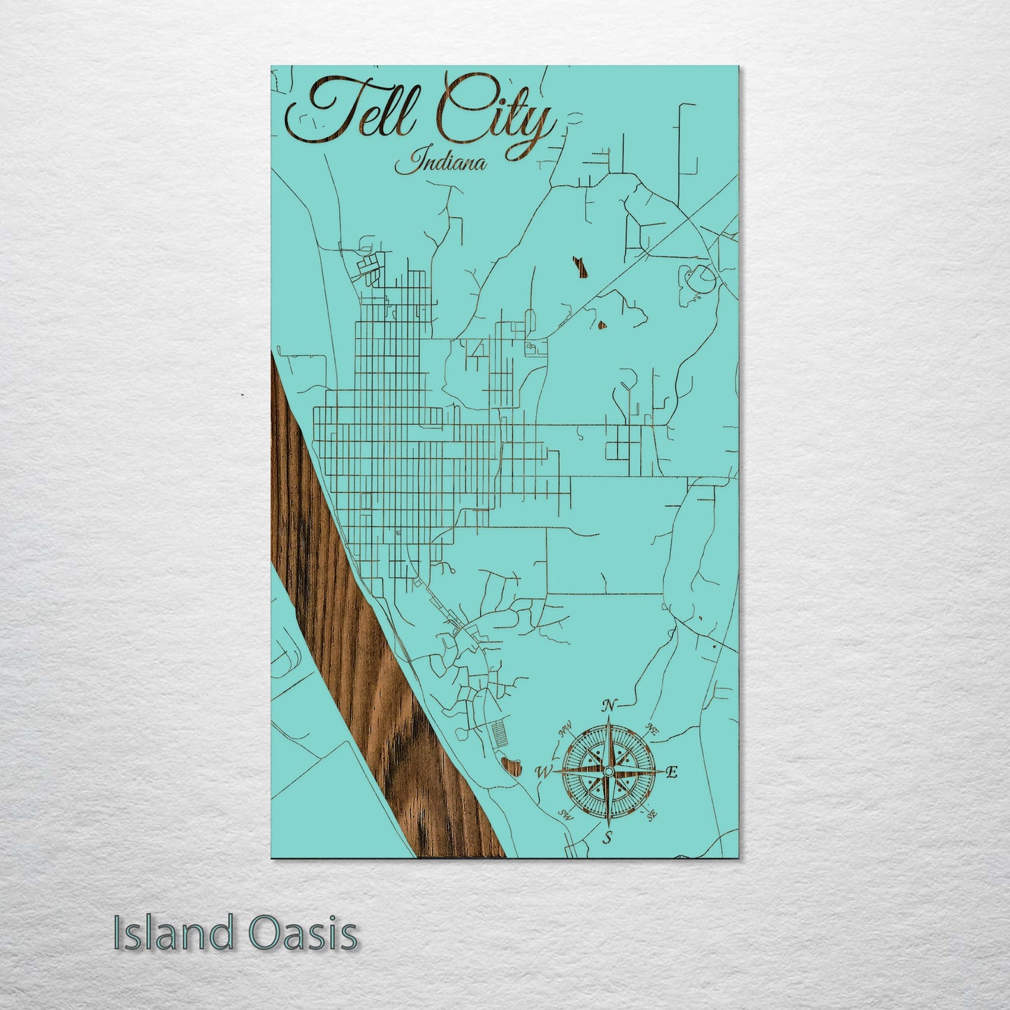 Tell City, Indiana Street Map