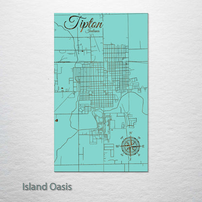 Tipton, Indiana Street Map