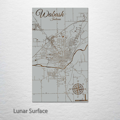 Wabash, Indiana Street Map