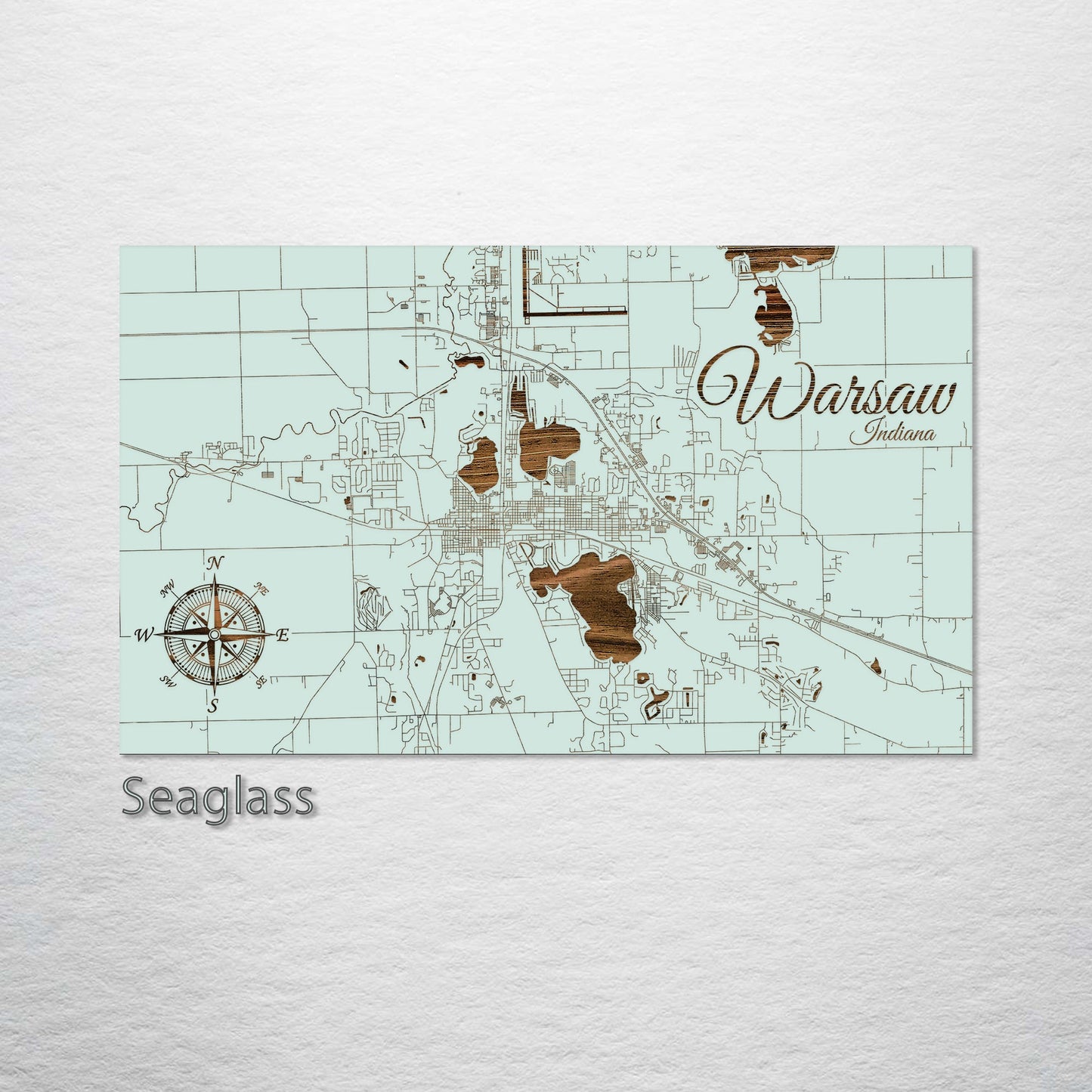 Warsaw, Indiana Street Map