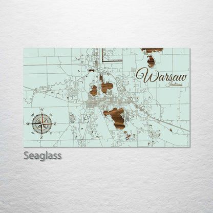 Warsaw, Indiana Street Map